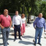 Премиерът Бойко Борисов инспектира напредъка по европейските проекти в Стара Загора