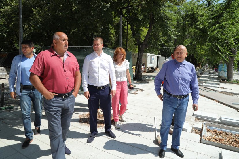 Борисов инспектира напредъка по европейските проекти в Стара Загора